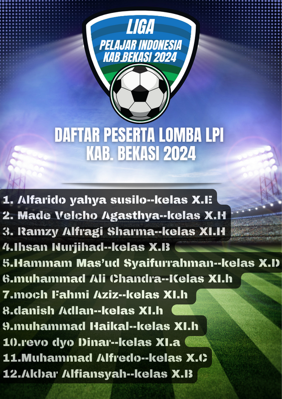 JUARA 1 LIGA PELAJAR INDONESIA 2024