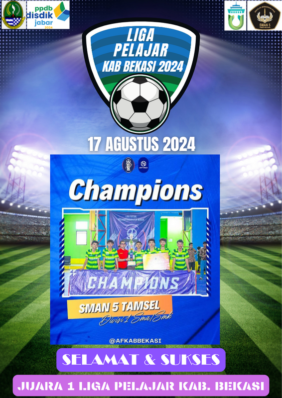 JUARA 1 LIGA PELAJAR INDONESIA 2024