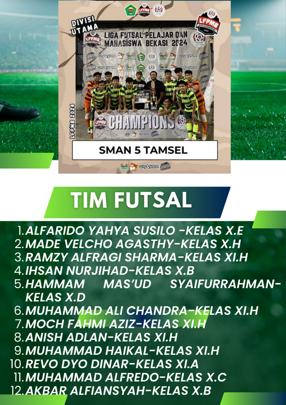 JUARA 2 LIGA PELAJAR UNISMA