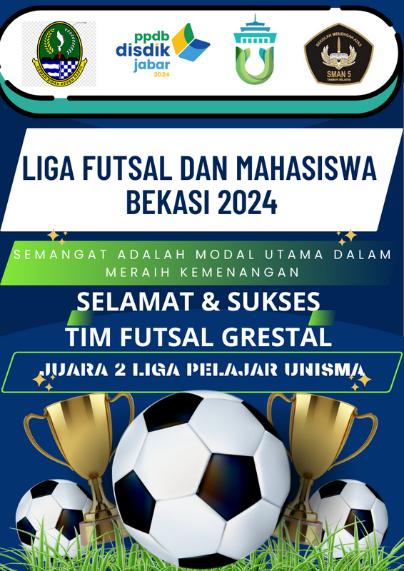 JUARA 2 LIGA PELAJAR UNISMA