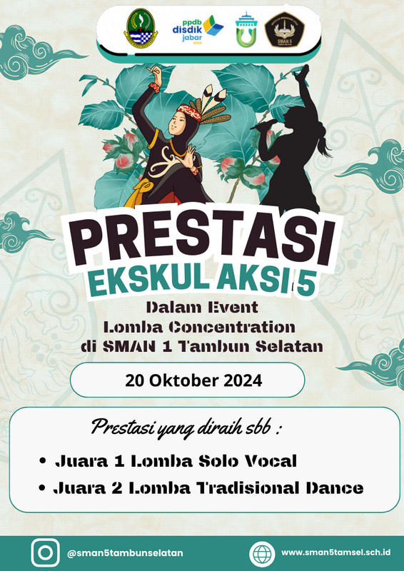 PRESTASI EKSKUL AKSI 5 