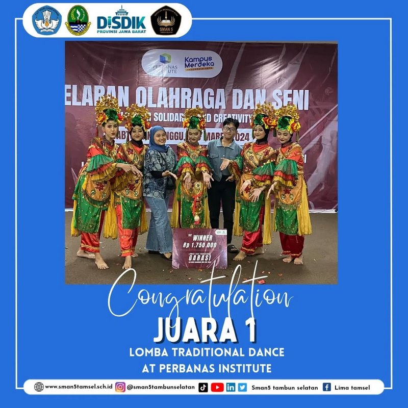 JUARA 1 TARI PERBANAS INSTITUTE