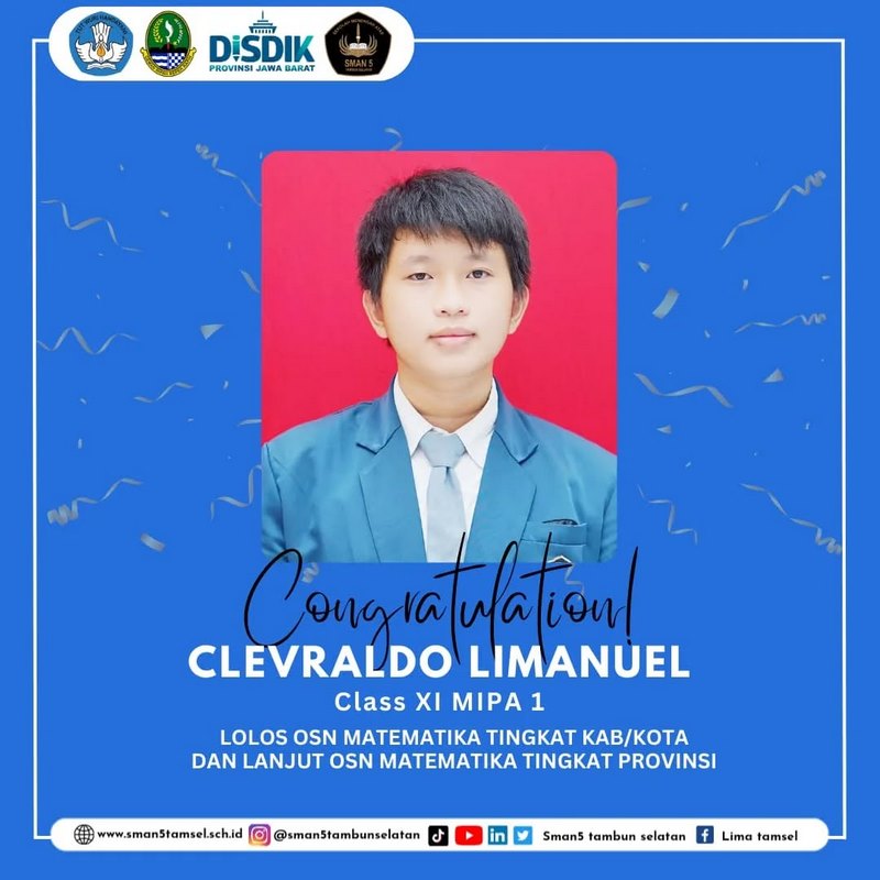 CLEVRALDO LIMANUEL OSN MTK JABAR