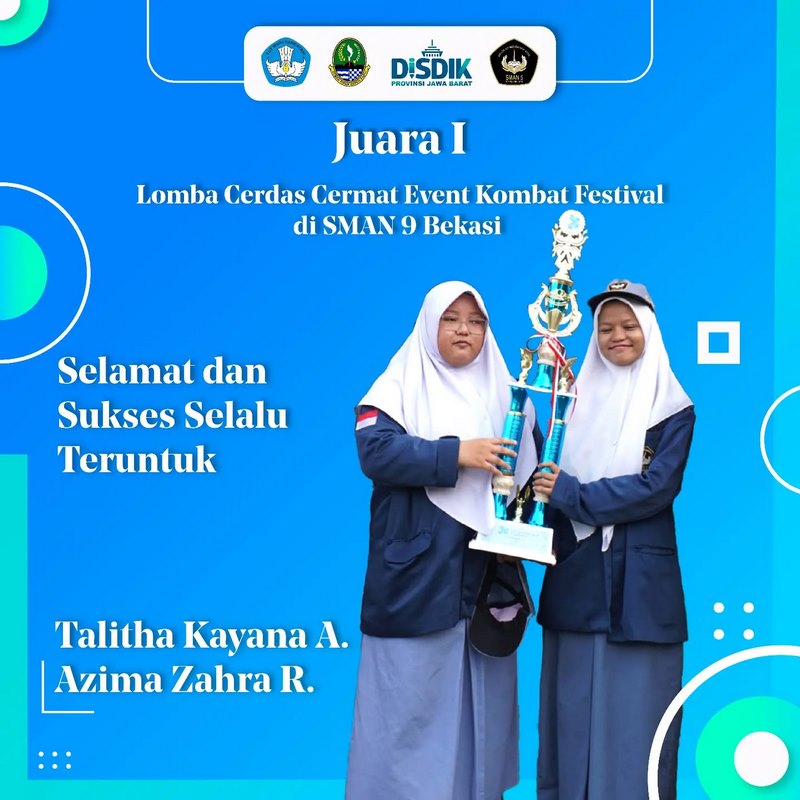 JUARA 1 LCT B JEPANG SMAN 9 BEKASI 