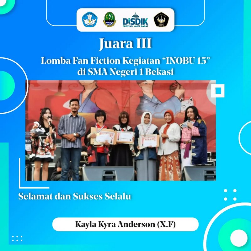 Juara III, INOBU 15 SMAN 1 Bekasi 