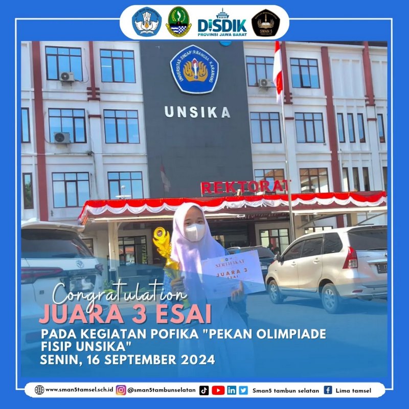 JUARA 3 ESAI POFIKA UNSIKA