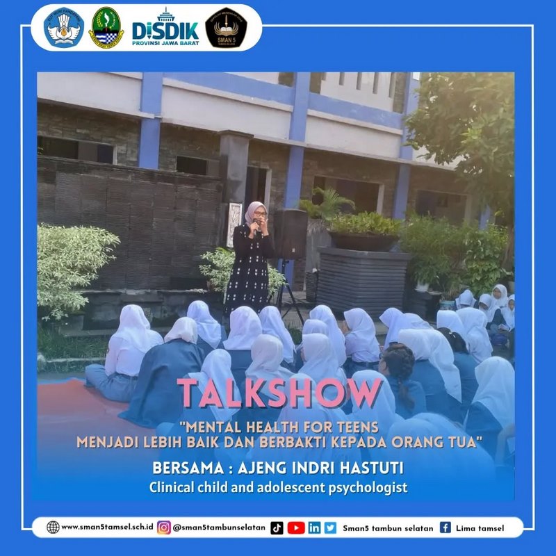 TALKSHOW MENTAL HEALT FOR TEENS 