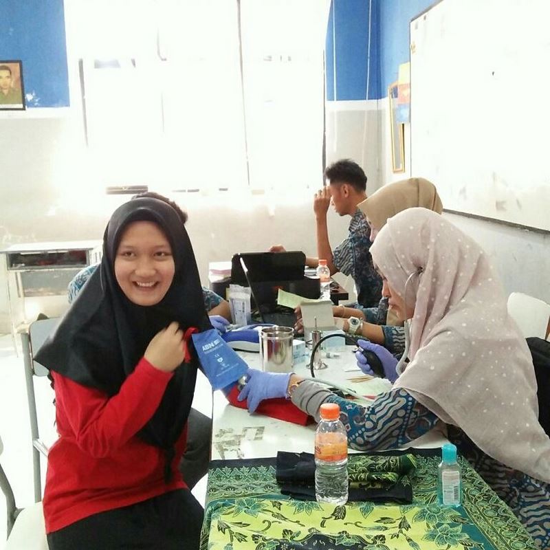 DONOR DARAH DI SMAN 5 TAMSEL