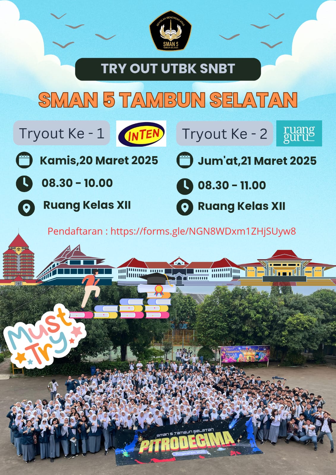 TRY OUT UTBK SNBT 2025 