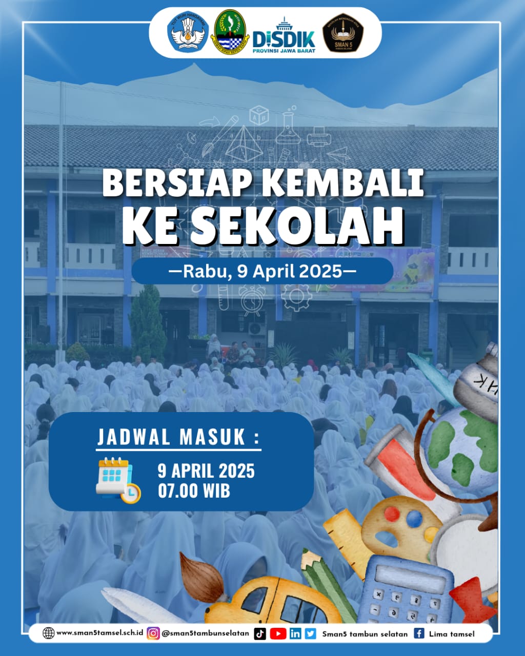 BERSIAP KEMBALI KE SEKOLAH 