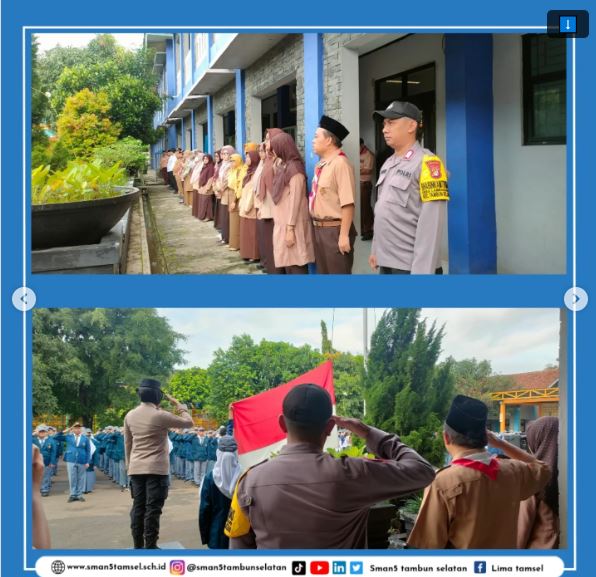 UPACARA BERSAMA KAPOLSEK & BIMASPOL