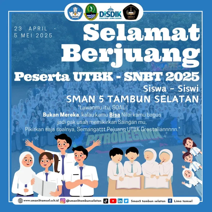 Selamat Berjuang Peserta UTBK 2025 