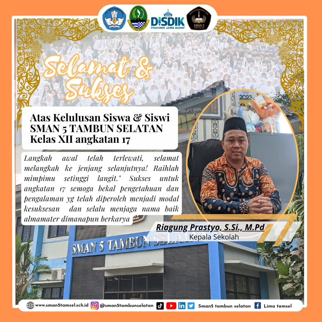  Kelulusan angkatan 17 Tahun 2025