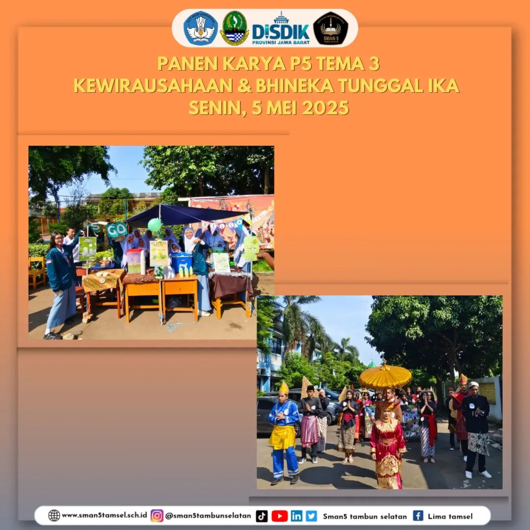  PANEN KARYA P5 TEMA 3 TAHUN 2025