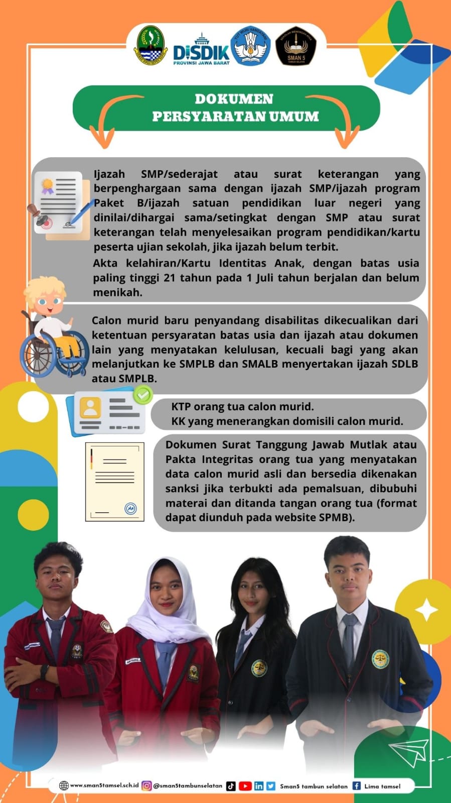 Info Tahap 2 & Persyaratan SPMB