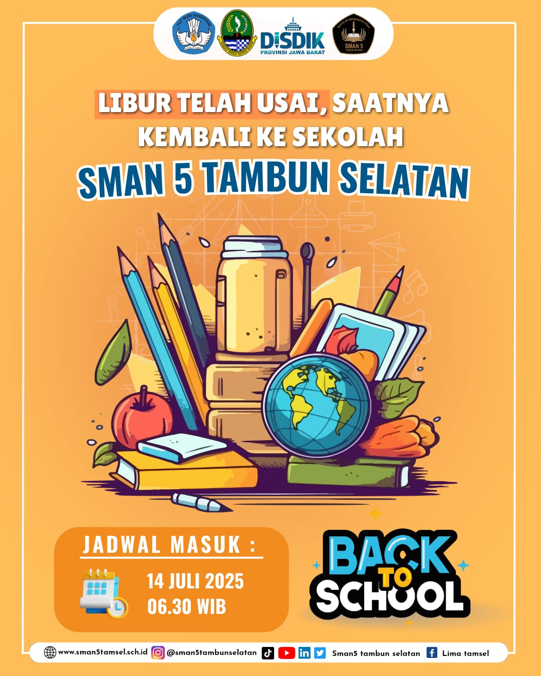 Waktunya Kembali ke Sekolah!