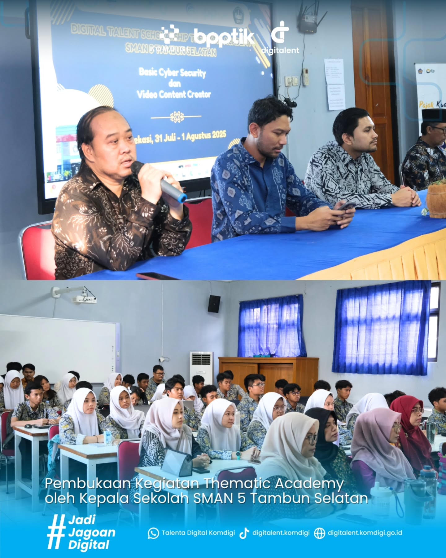 PELATIHAN THEMATIC ACADEMY BPPTIK 