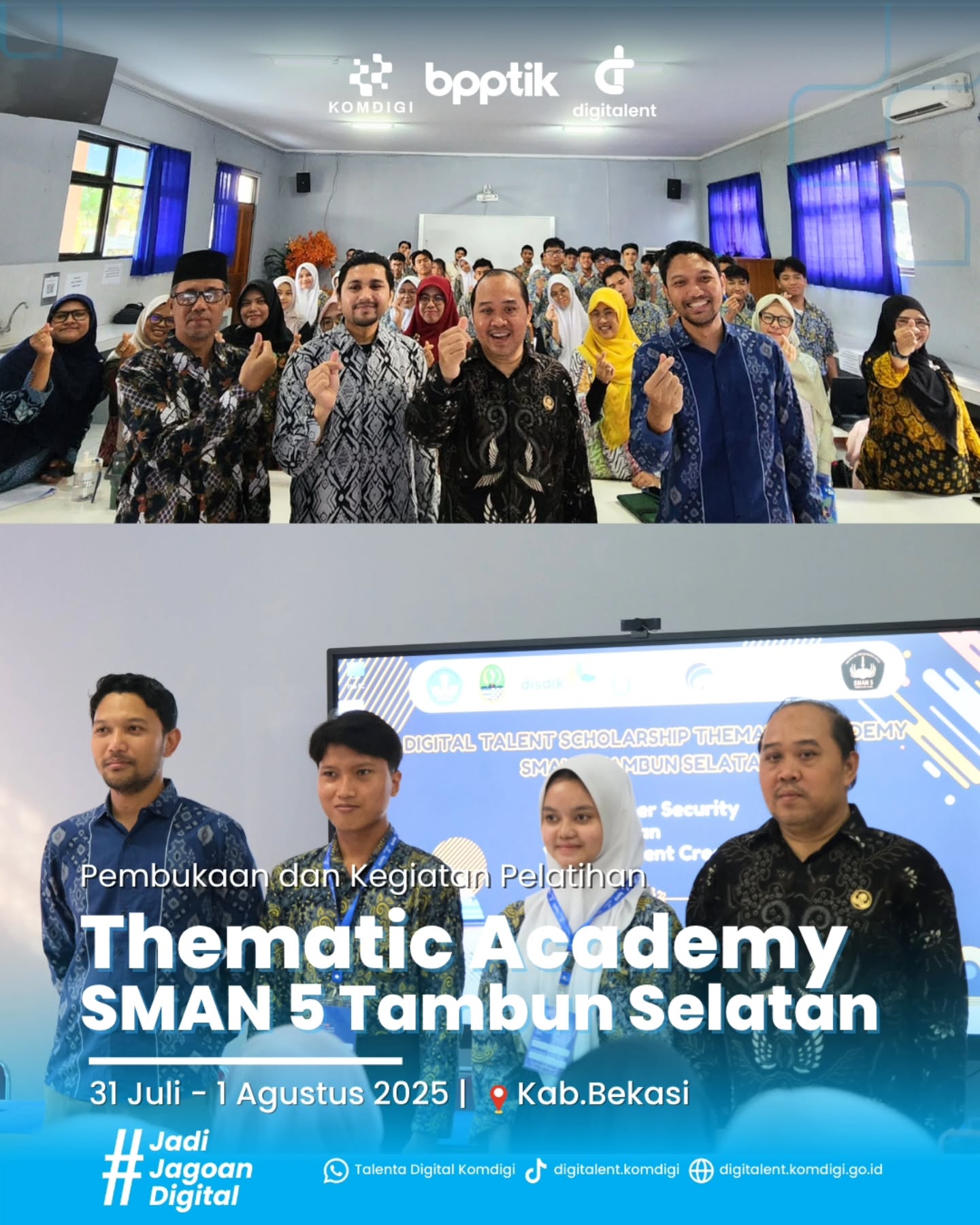 PELATIHAN THEMATIC ACADEMY BPPTIK 