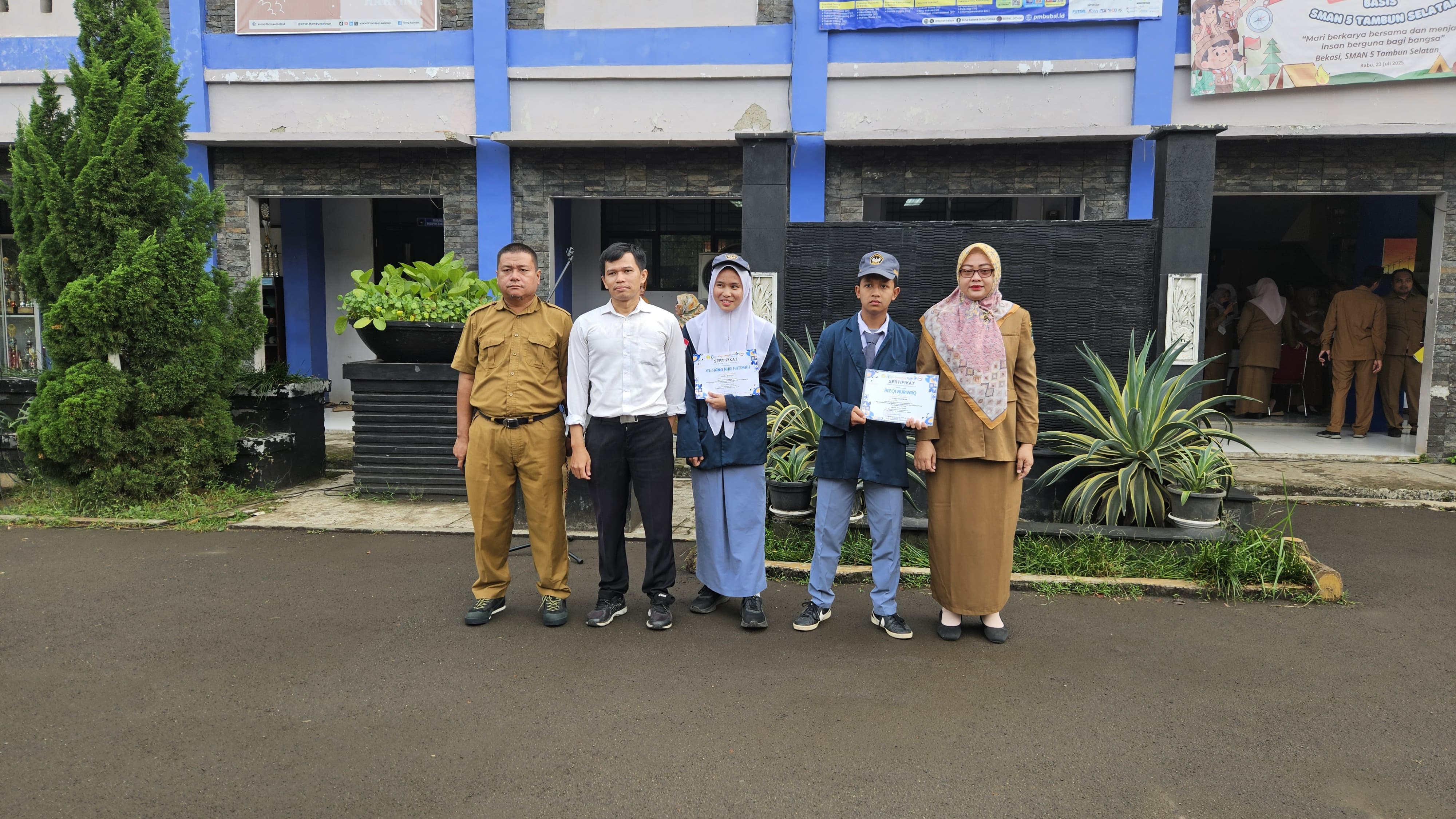 JUARA 2 O2SN KARATE SMA KAB BEKASI