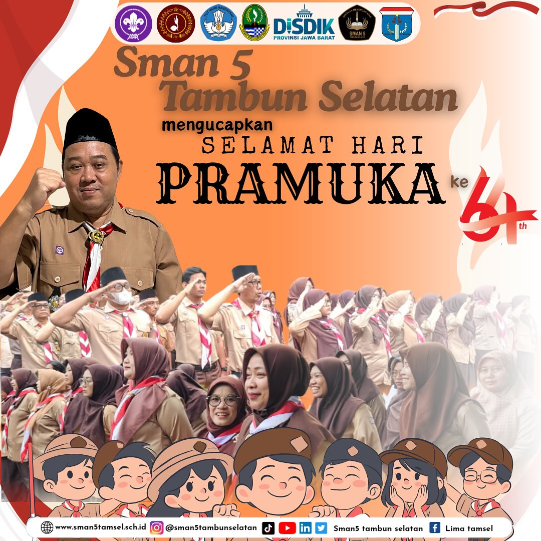 SELAMAT HARI PRAMUKA KE 64 TH