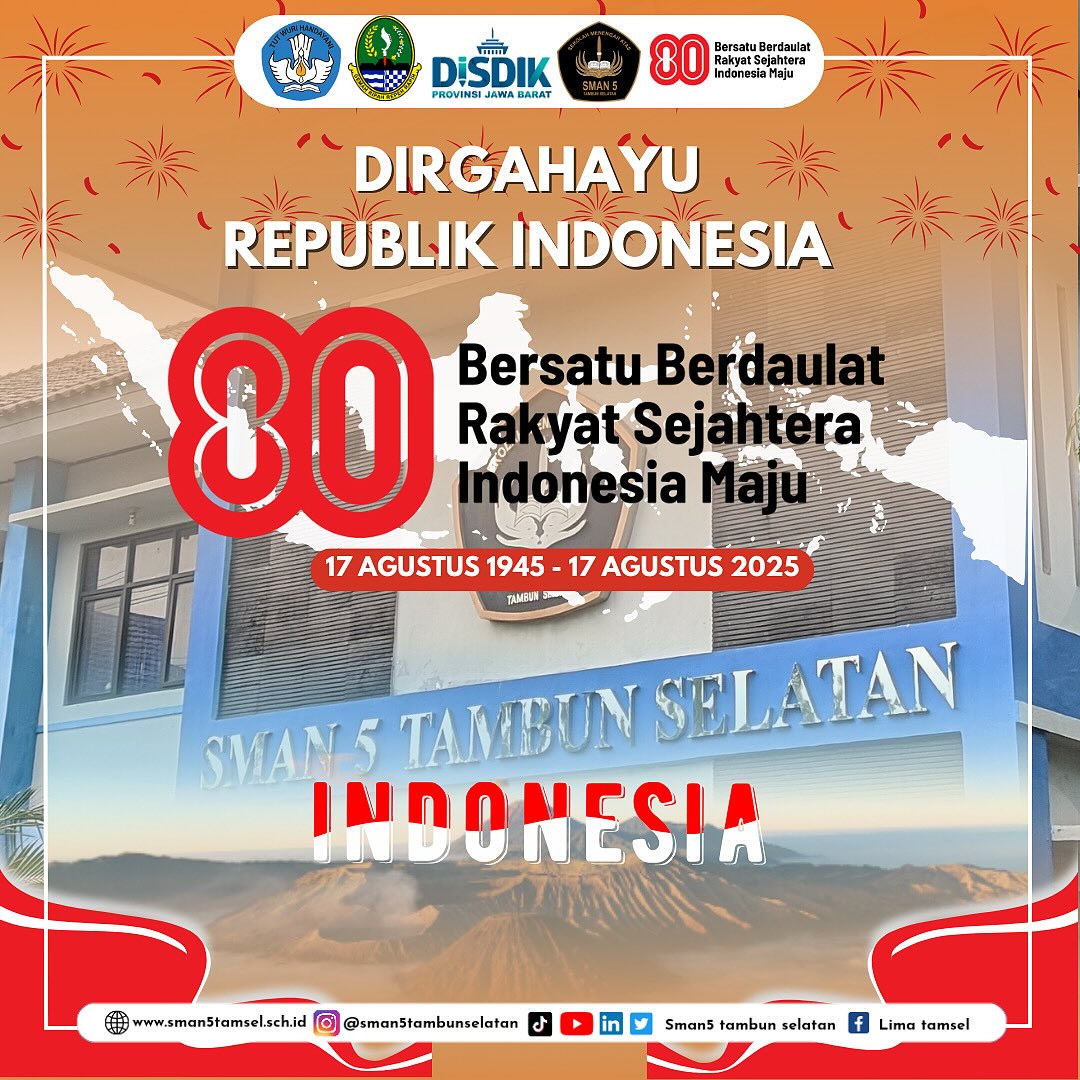 DIRGAHAYU REPUBLIK INDONESIA KE 80 
