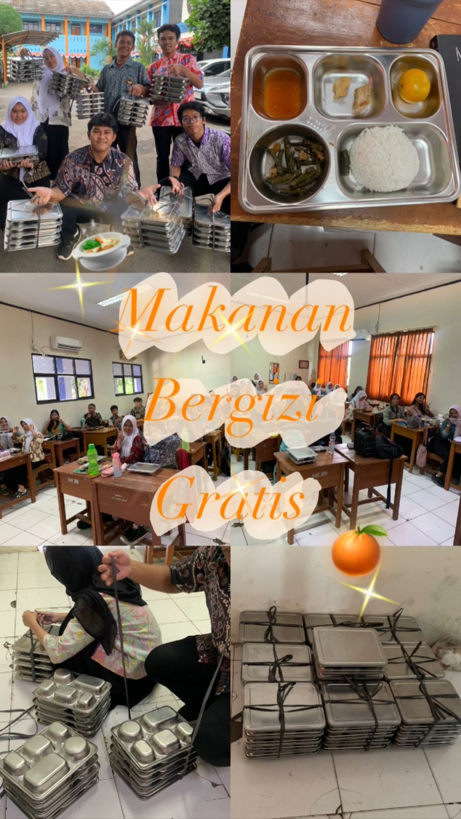 Makan Bergizi Gratis Hari Ke 2 
