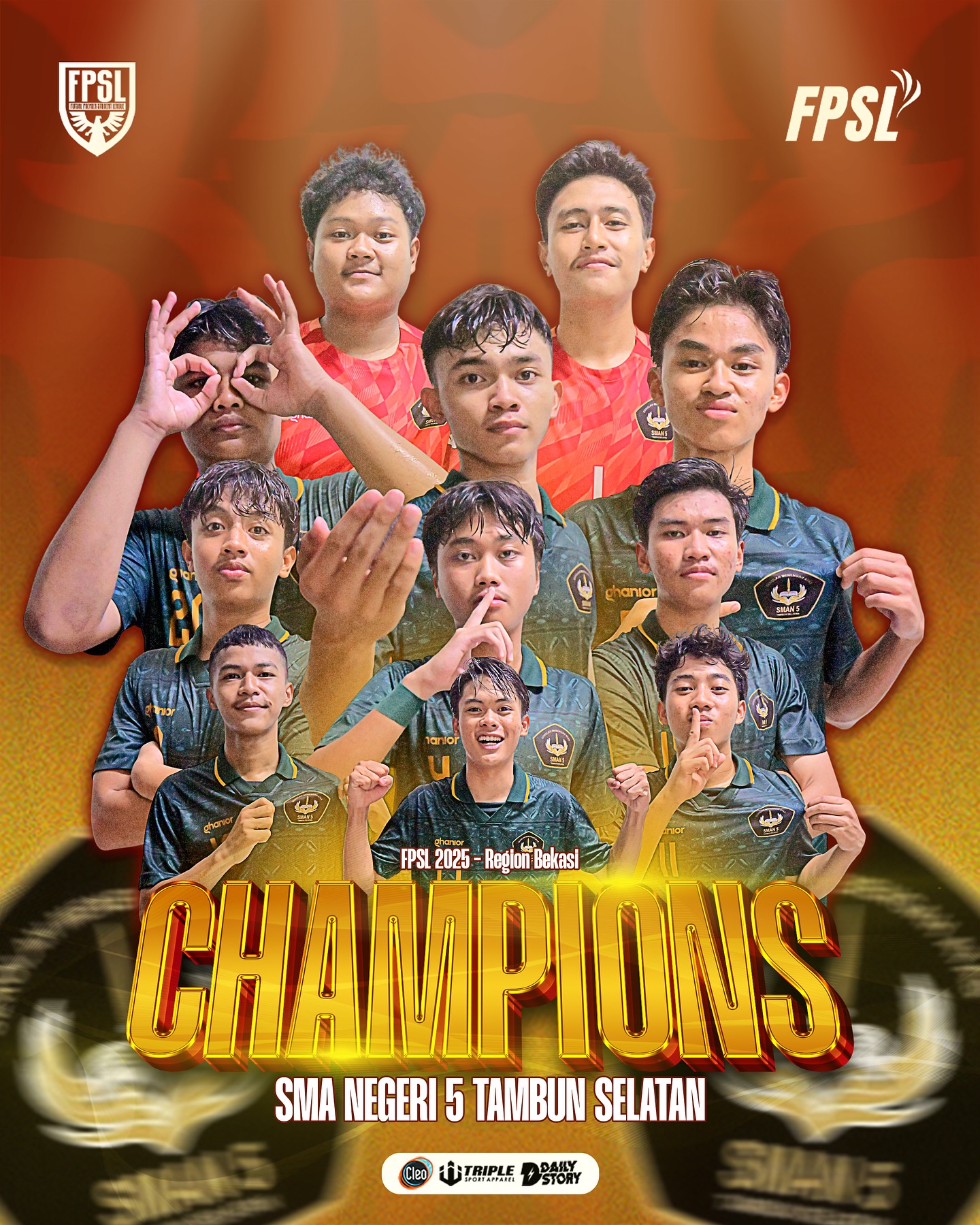 juara 1 FPSL Region Bekasi 2025